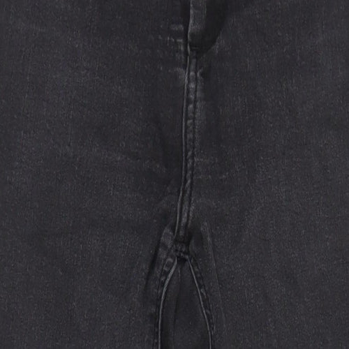 Topshop Womens Black Cotton Jegging Jeans Size 26 in L25 in Slim