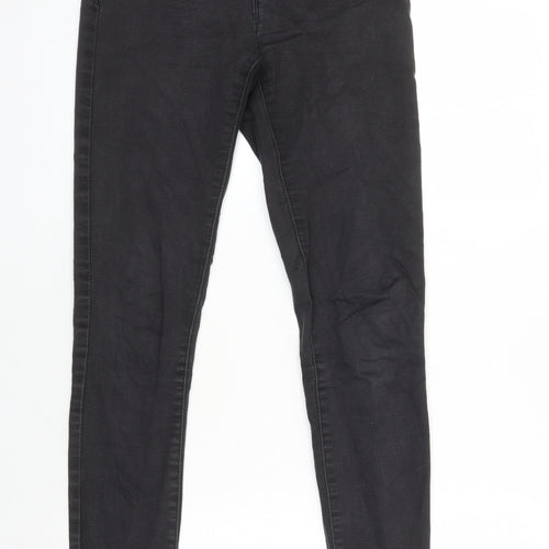 Denim Co Womens Black Cotton Jegging Jeans Size 8 L28.5 in Regular