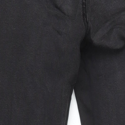Denim Co Womens Black Cotton Jegging Jeans Size 8 L28.5 in Regular