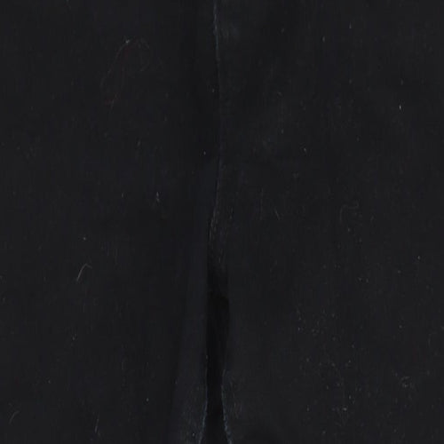 New Look Womens Black Cotton Skinny Jeans Size 14 L26 in Regular