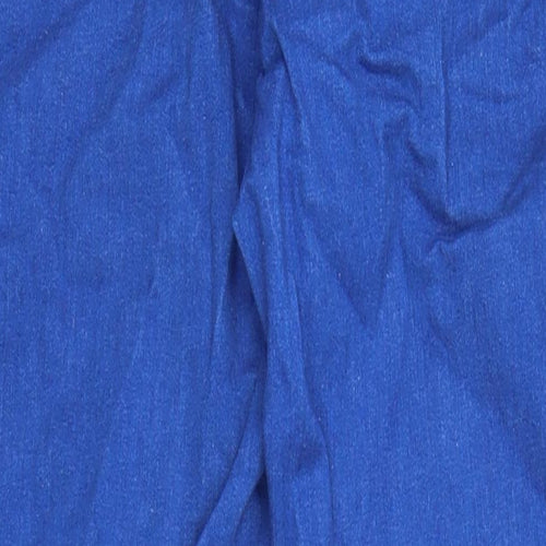 Long Tall Sally Womens Blue Cotton Skinny Jeans Size 12 L32 in Regular