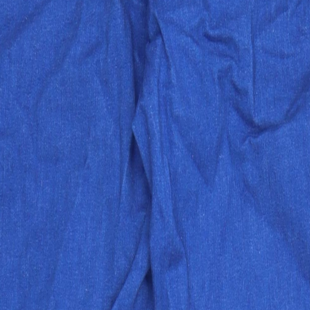 Long Tall Sally Womens Blue Cotton Skinny Jeans Size 12 L32 in Regular