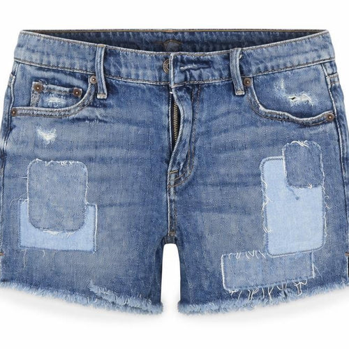 Gap Womens Blue 100% Cotton Boyfriend Shorts Size 25 in Regular