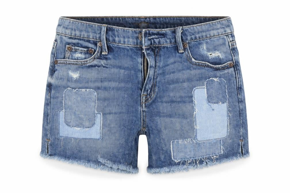 Gap Womens Blue 100% Cotton Boyfriend Shorts Size 25 in Regular