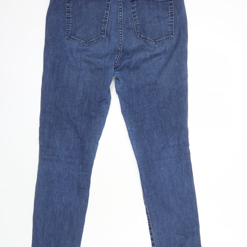 & denim Womens Blue Cotton Skinny Jeans Size 30 in L27 in Regular