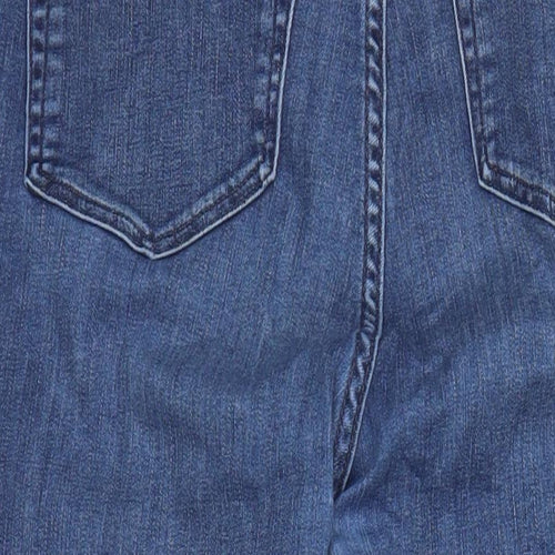 & denim Womens Blue Cotton Skinny Jeans Size 30 in L27 in Regular
