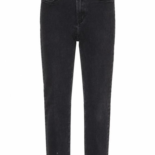H&M Girls Black 100% Cotton Skinny Jeans Size 13-14 Years L26 in Regular - Elasticated Waist
