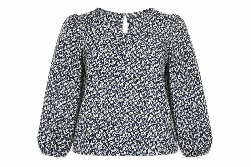 Dorothy Perkins Womens Multicoloured Floral Viscose Basic T-Shirt Size 20 Round Neck
