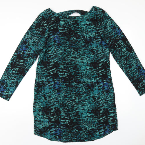 Gap Womens Green Polyester A-Line Size M Round Neck Pullover