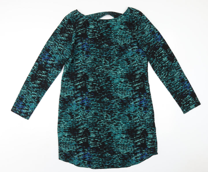 Gap Womens Green Polyester A-Line Size M Round Neck Pullover