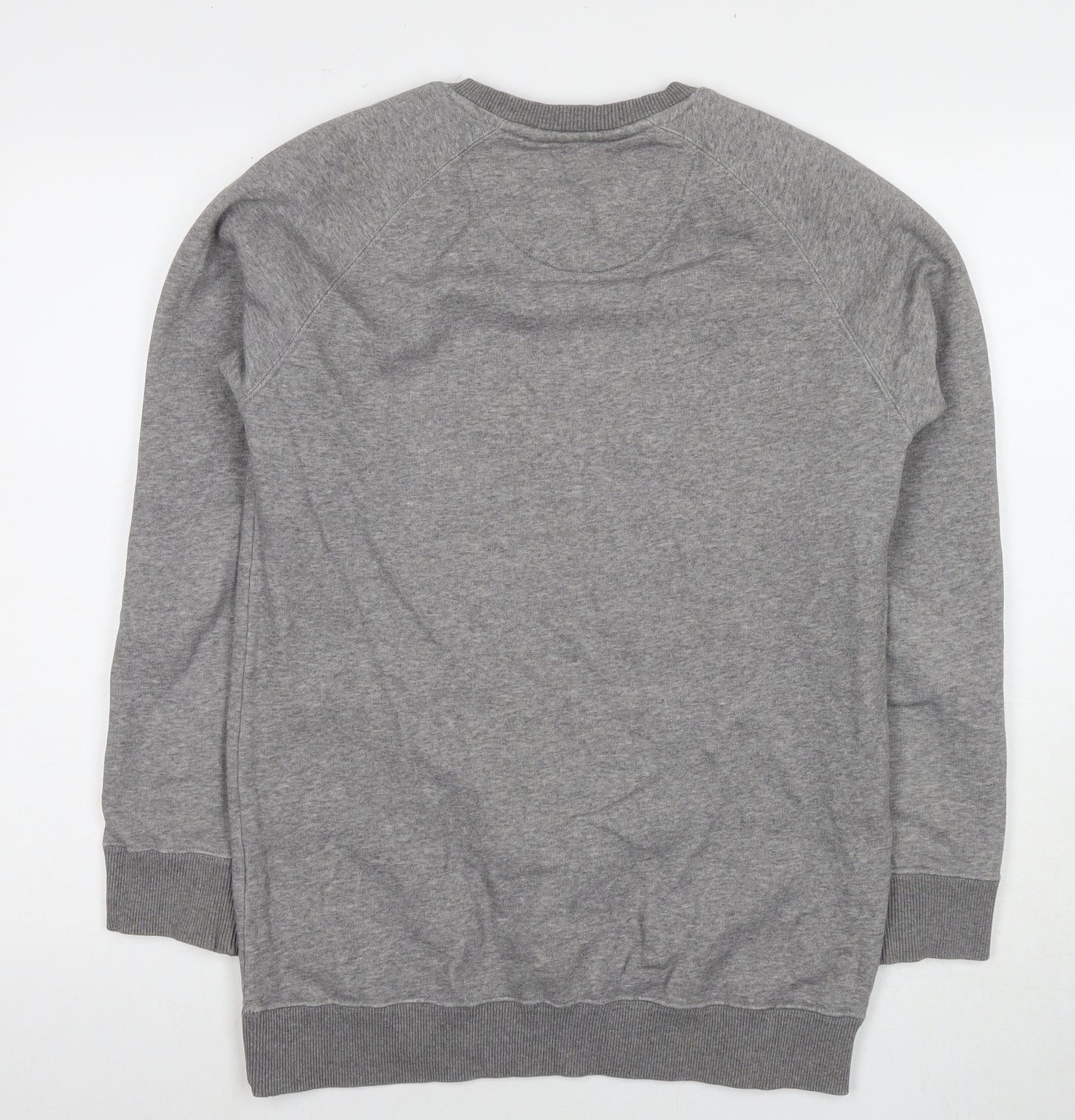 West Wind Mens Grey Cotton Pullover Hoodie Size S - Surf Shop