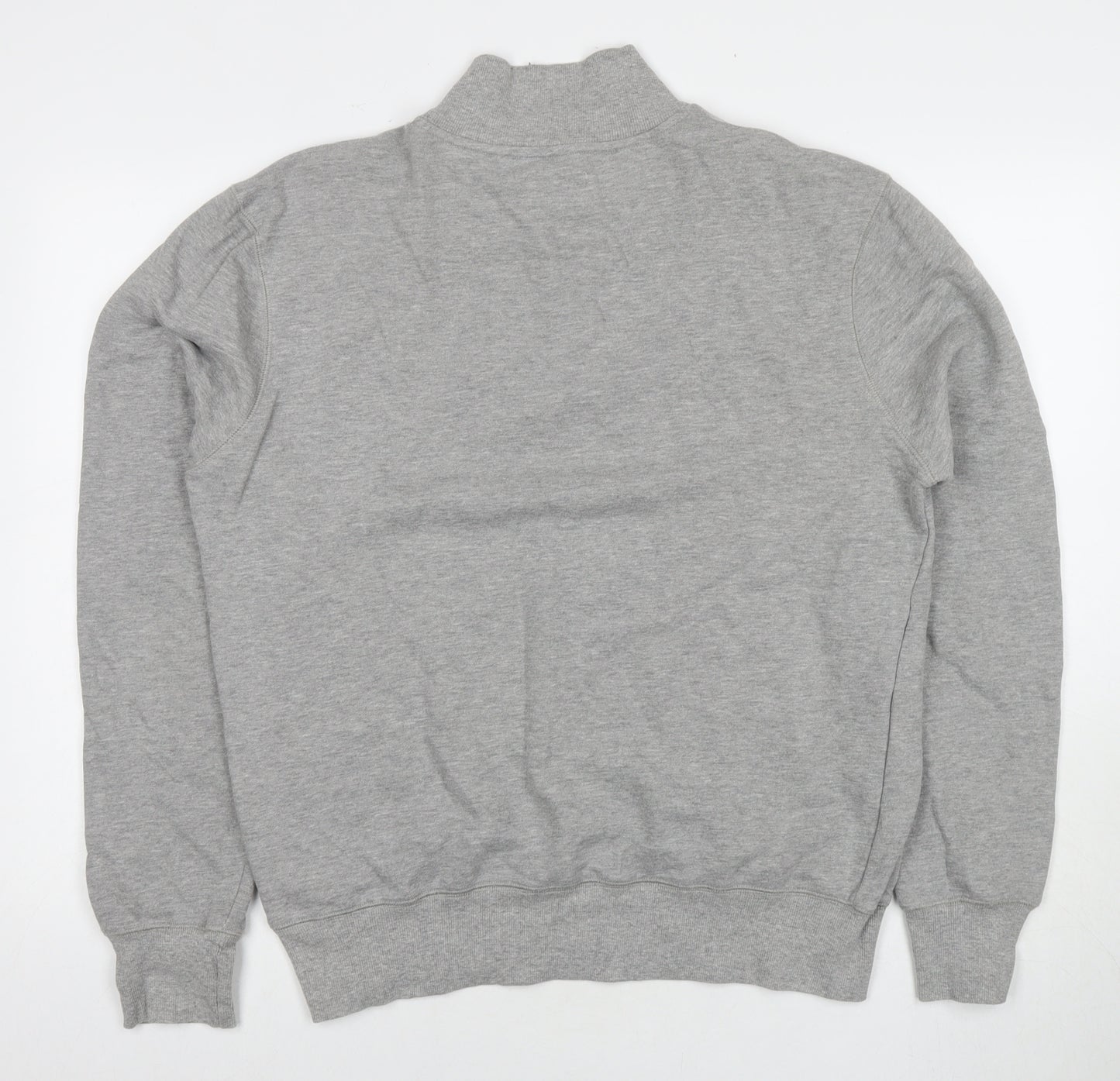 Peter Werth Mens Grey Cotton Pullover Hoodie Size L