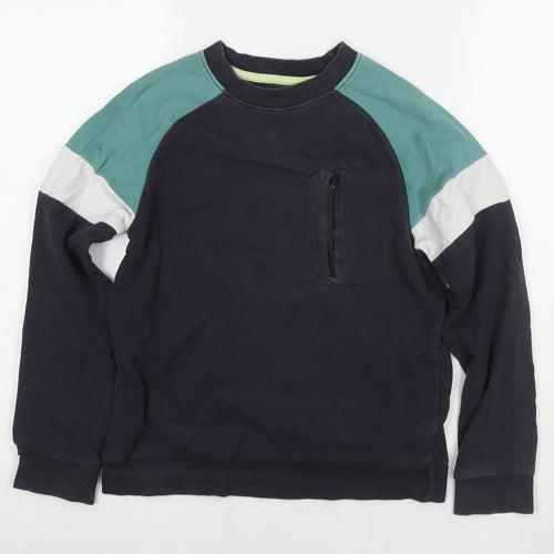 John Lewis Boys Multicoloured Cotton Pullover Sweatshirt Size 11 Years Pullover