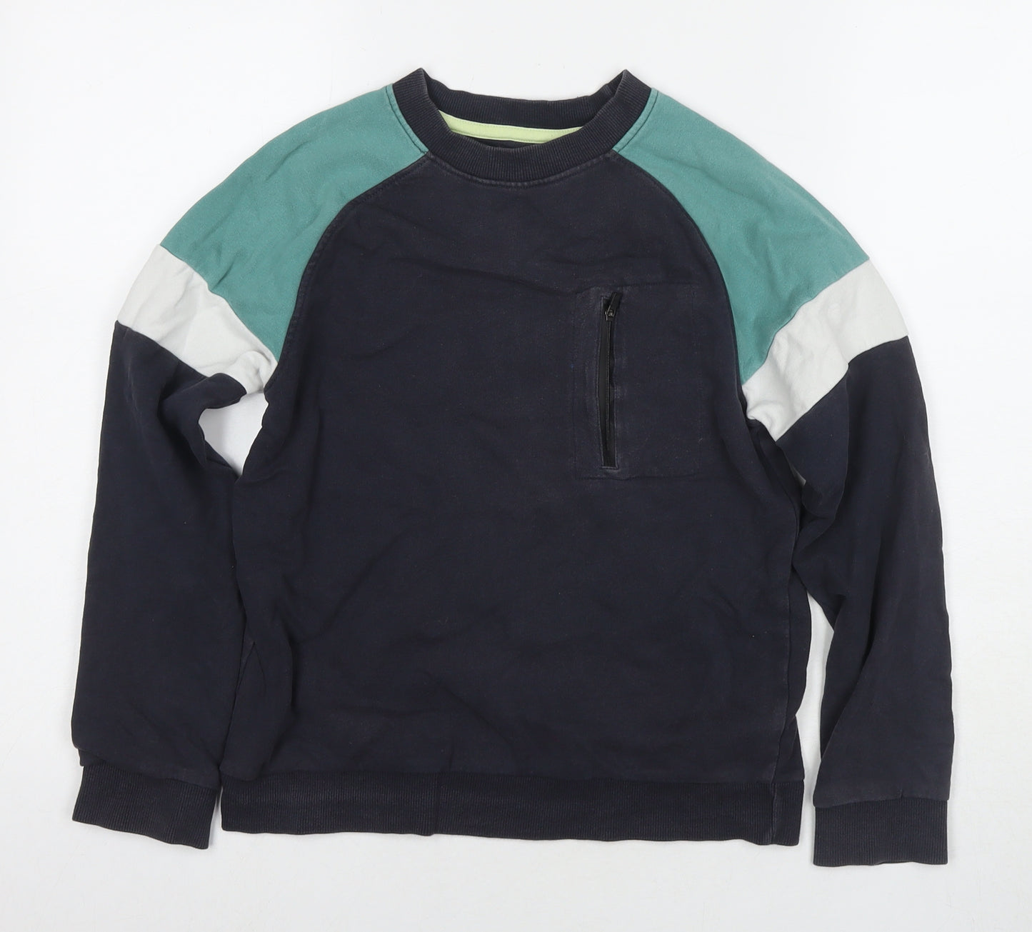 John Lewis Boys Multicoloured Cotton Pullover Sweatshirt Size 11 Years Pullover