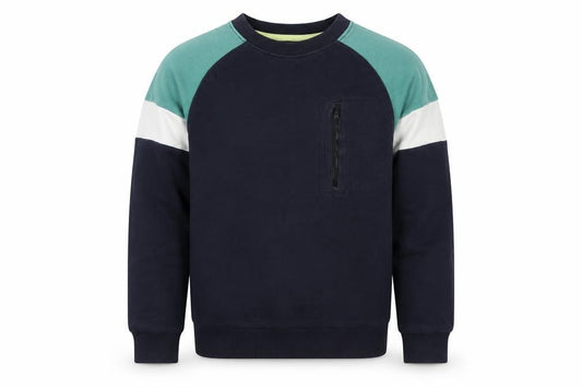 John Lewis Boys Multicoloured Cotton Pullover Sweatshirt Size 11 Years Pullover