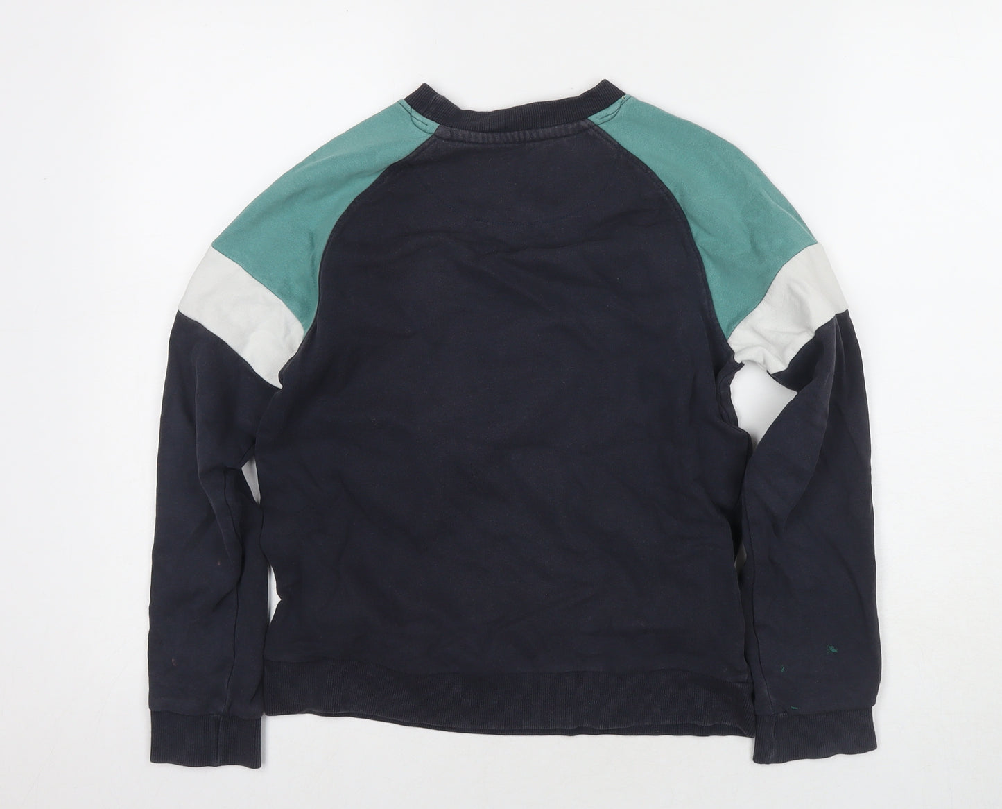 John Lewis Boys Multicoloured Cotton Pullover Sweatshirt Size 11 Years Pullover