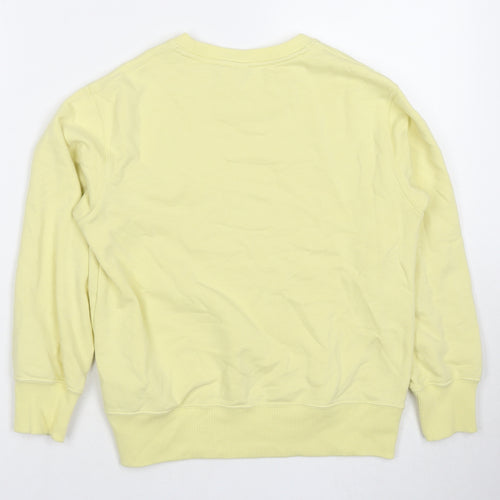 Uniqlo Boys Yellow Cotton Pullover Sweatshirt Size 9-10 Years Pullover - Taco Day