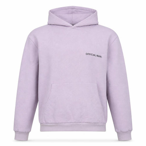 Boohoo Mens Purple Cotton Pullover Hoodie Size 2XL - Logo
