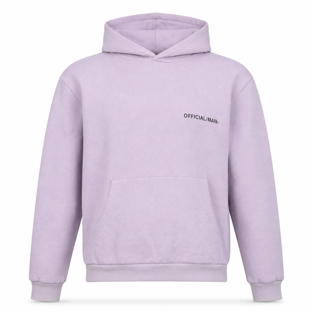 Boohoo Mens Purple Cotton Pullover Hoodie Size 2XL - Logo