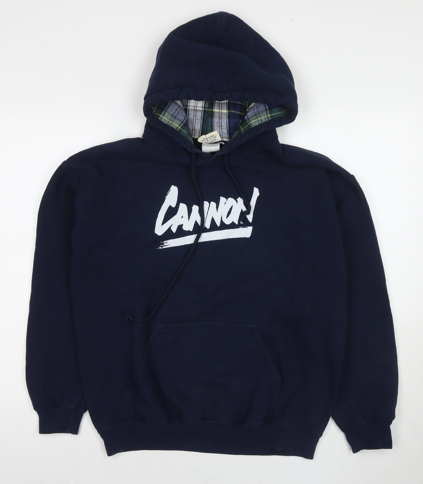 Gotkeys Mens Blue Cotton Pullover Hoodie Size M - Cannon