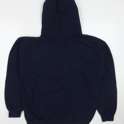 Gotkeys Mens Blue Cotton Pullover Hoodie Size M - Cannon