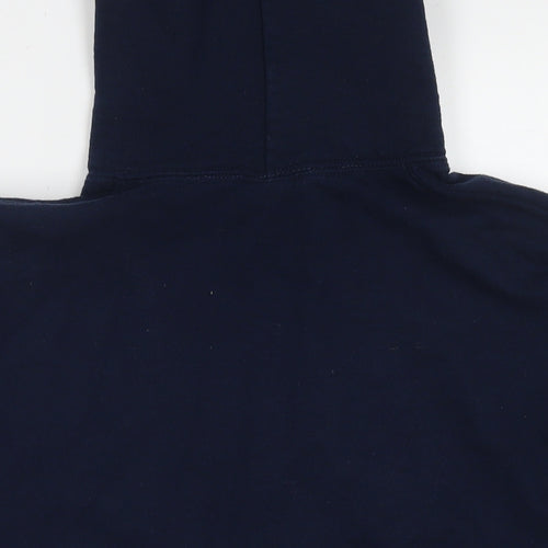 Gotkeys Mens Blue Cotton Pullover Hoodie Size M - Cannon