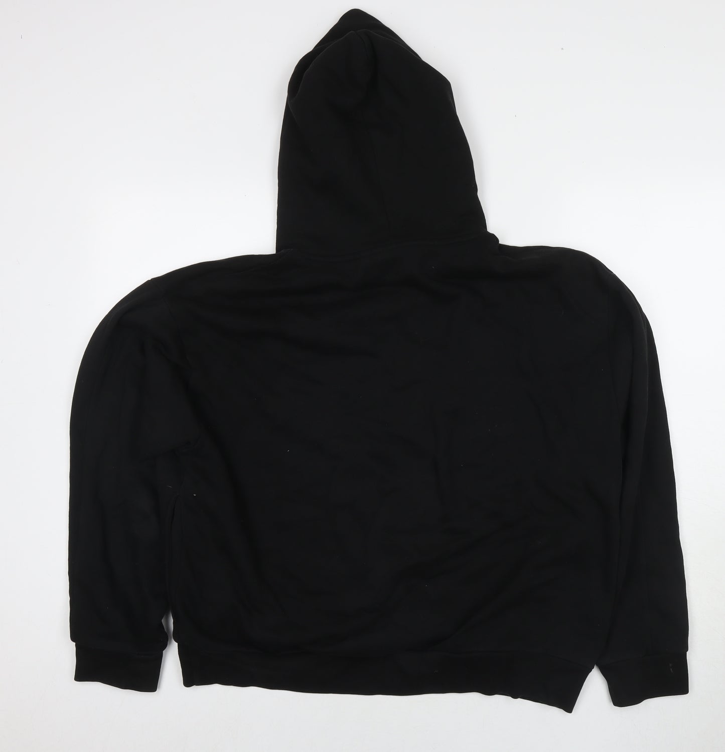 Bershka Mens Black Cotton Pullover Hoodie Size M - Lot