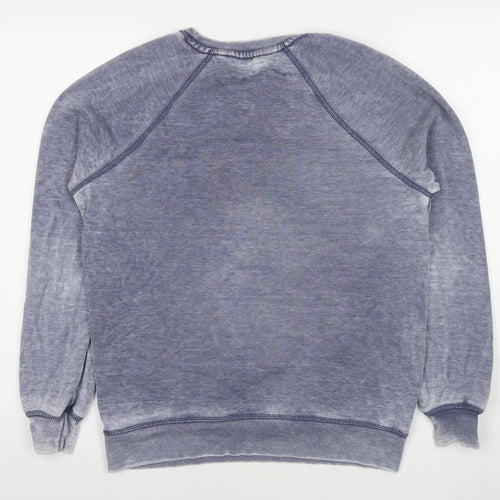 NEXT Womens Blue Cotton Pullover Sweatshirt Size XS Pullover - Chicago