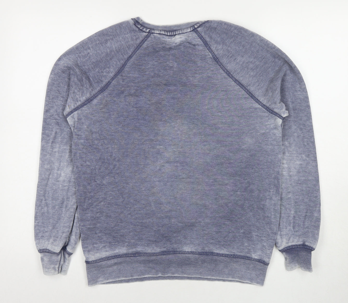 NEXT Womens Blue Cotton Pullover Sweatshirt Size XS Pullover - Chicago