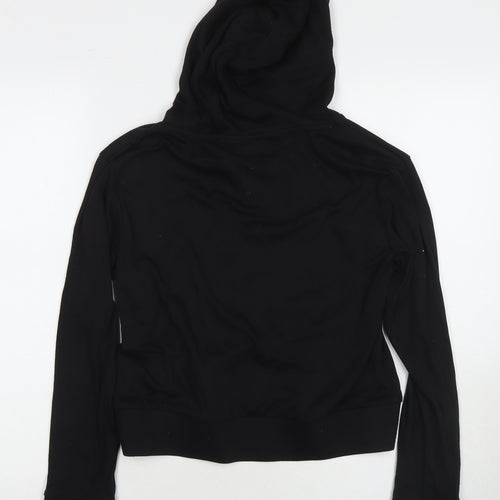 LA Gear Womens Black Cotton Pullover Sweatshirt Size 10 Pullover - Logo