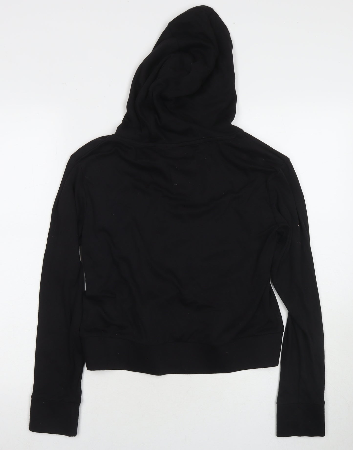 LA Gear Womens Black Cotton Pullover Sweatshirt Size 10 Pullover - Logo