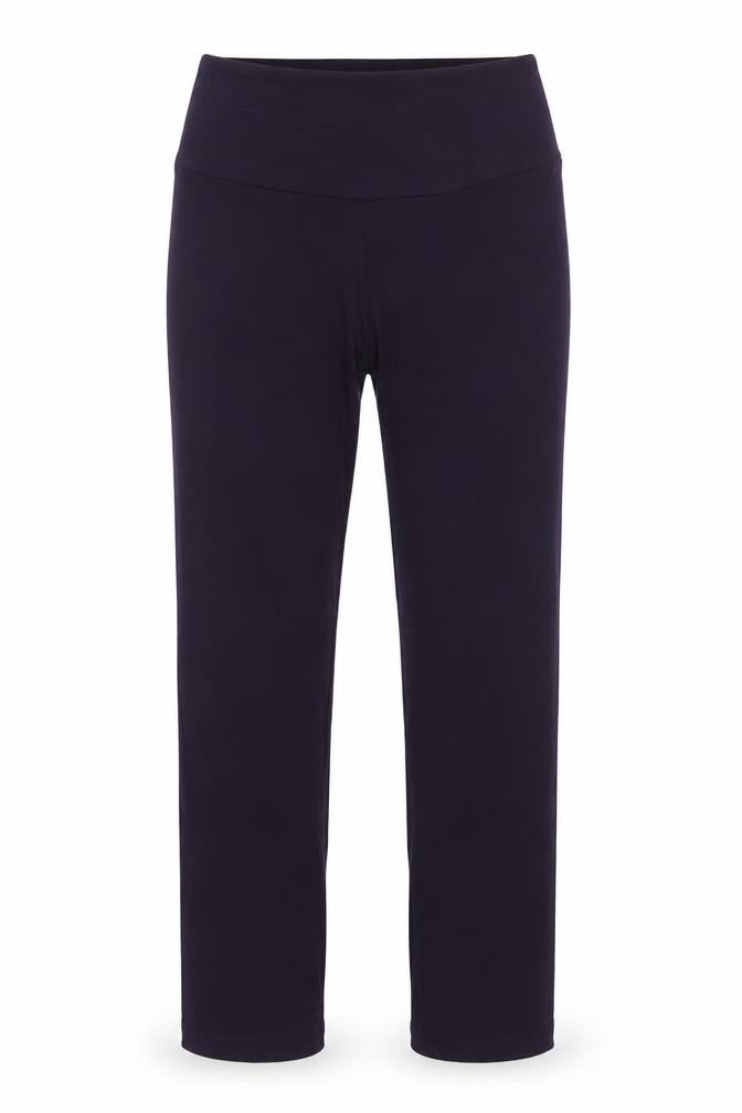 Wallis Womens Purple Viscose Pedal Pusher Leggings Size L L26 in Regular Pullover