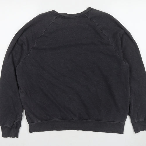 acdc Womens Grey Cotton Pullover Sweatshirt Size 6 Pullover - AC/DC 1978 Tour