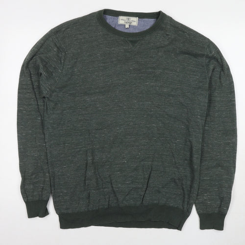 NEXT Mens Green Cotton Pullover Sweatshirt Size XL