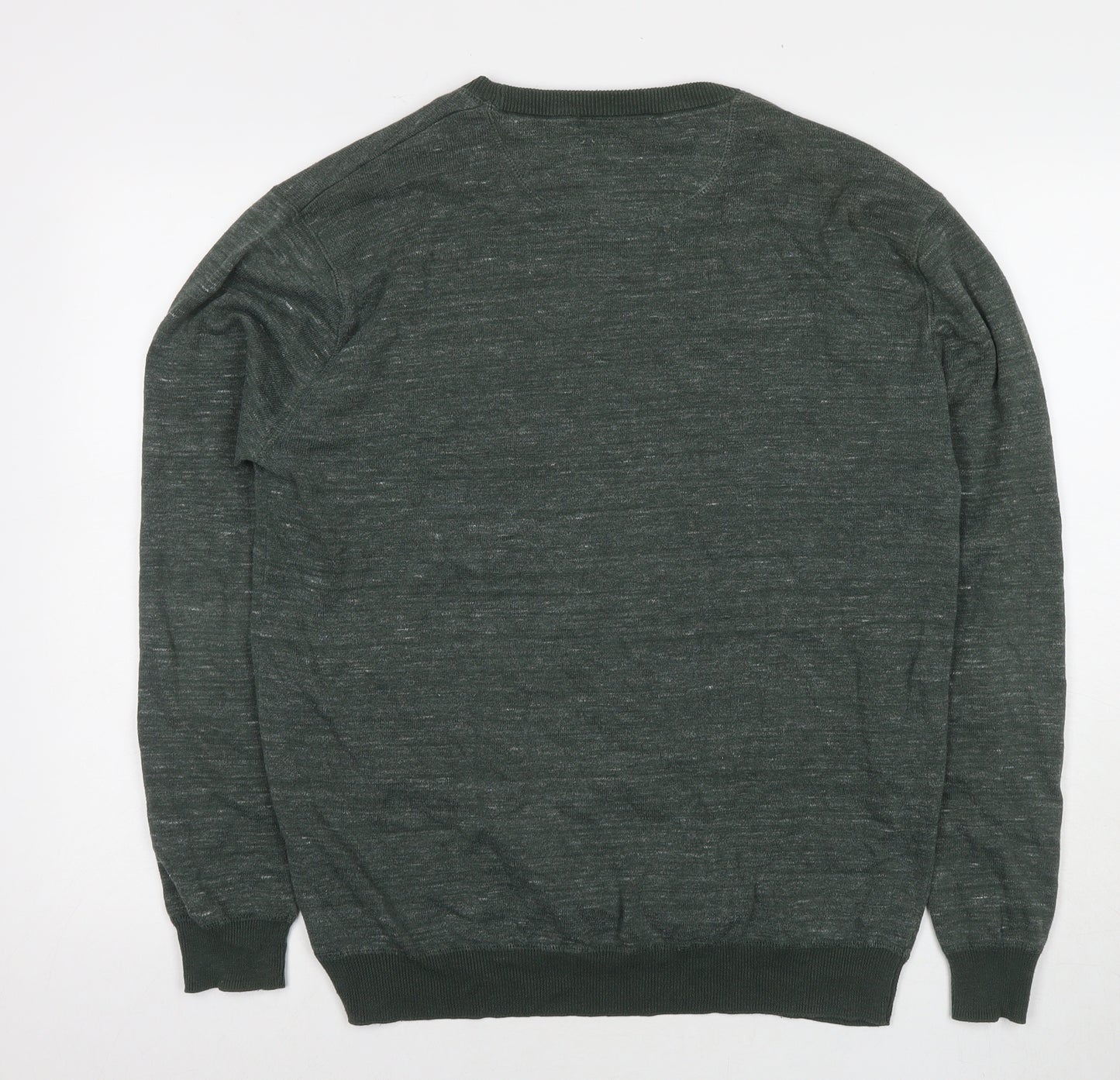 NEXT Mens Green Cotton Pullover Sweatshirt Size XL