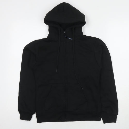 Uneek Womens Black Cotton Full Zip Hoodie Size S Zip - Discover Dancing