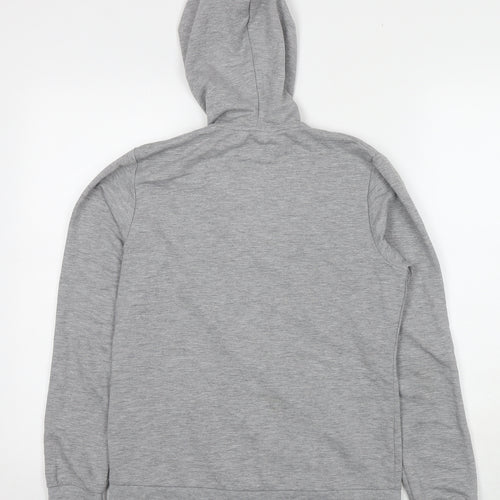 Toms Girl Womens Grey Cotton Full Zip Hoodie Size M Zip