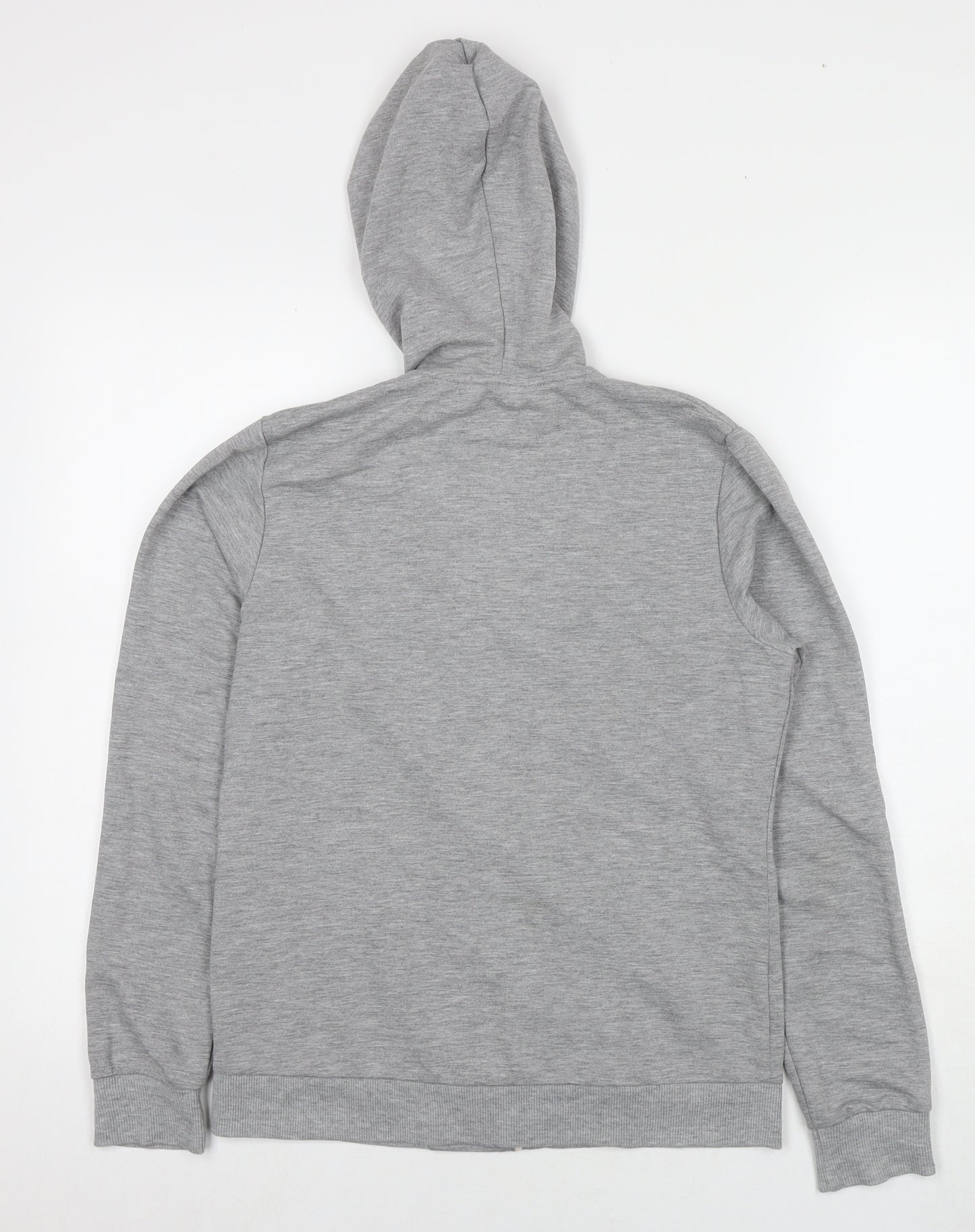 Toms Girl Womens Grey Cotton Full Zip Hoodie Size M Zip