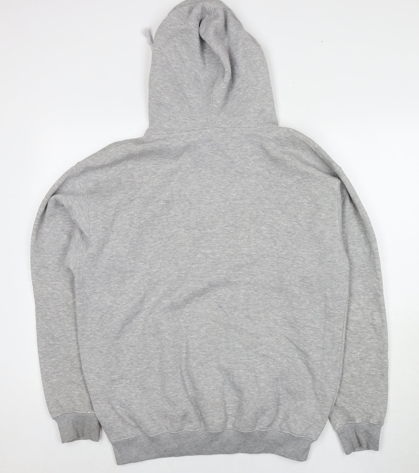 Scotland Womens Grey Polyester Pullover Hoodie Size L Pullover - Logo