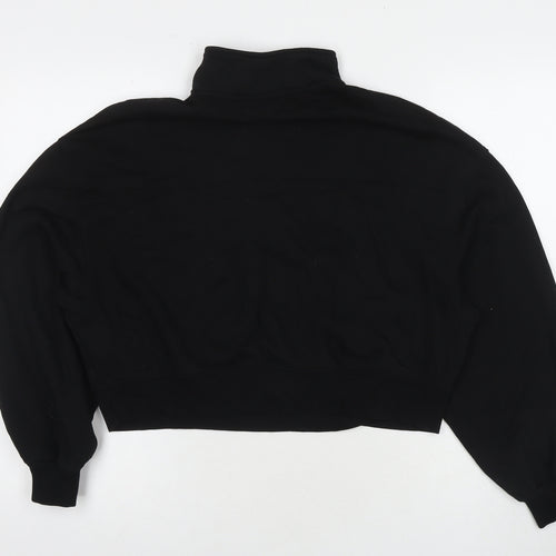 Divided by H&M Womens Black Cotton Pullover Sweatshirt Size L Pullover