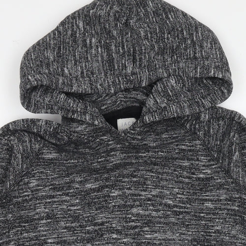 Jack Wills Womens Grey Cotton Pullover Hoodie Size 6 Pullover
