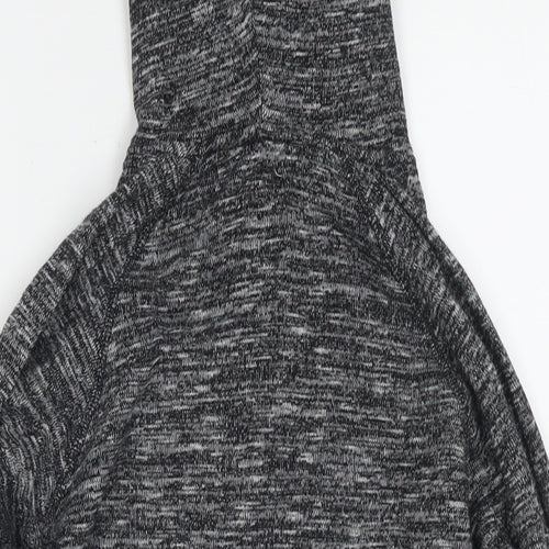 Jack Wills Womens Grey Cotton Pullover Hoodie Size 6 Pullover