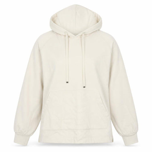 Autograph Womens Ivory Cotton Pullover Hoodie Size 8 Pullover
