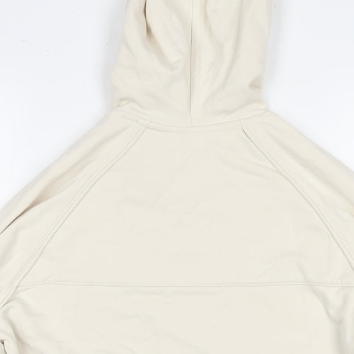 Autograph Womens Ivory Cotton Pullover Hoodie Size 8 Pullover