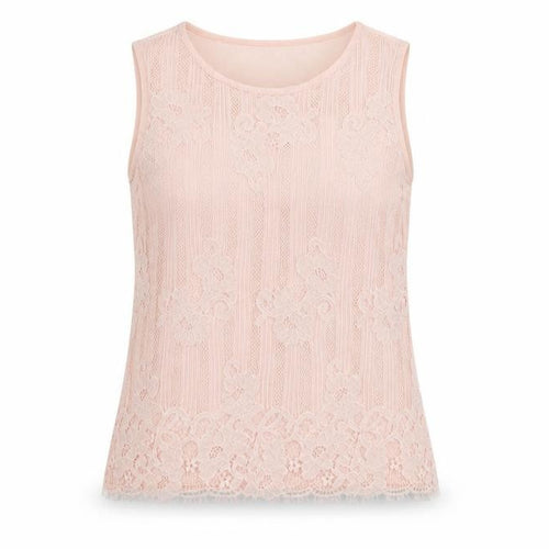 Dorothy Perkins Womens Pink Floral Polyamide Basic T-Shirt Size 14 Round Neck