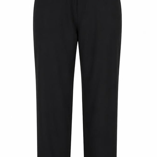 Marks and Spencer Womens Black Polyester Trousers Size 14 L30.5 in Regular Zip