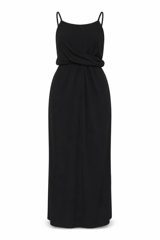 Boohoo Womens Beige Polyester Maxi Size 14 Round Neck Pullover