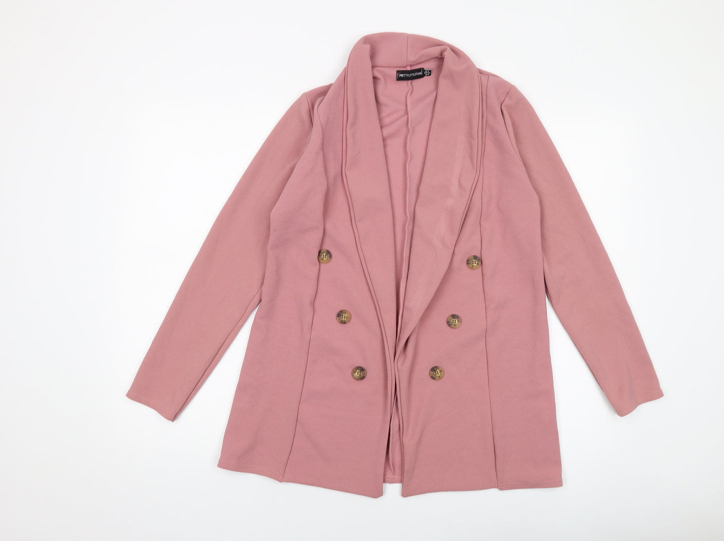 PRETTYLITTLETHING Womens Pink Jacket Size 8