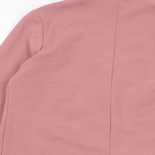 PRETTYLITTLETHING Womens Pink Jacket Size 8
