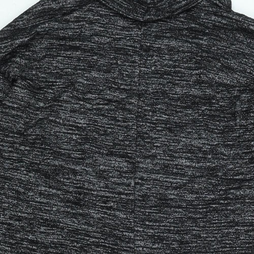 Gap Womens Black Polyester Jumper Dress Size S Roll Neck Pullover